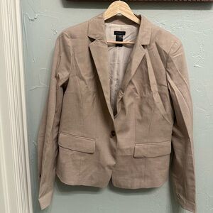 Ann Taylor Factory Light Tan Blazer